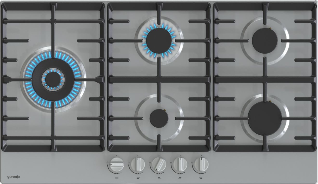 Gorenje Built-in 90cm 5-Burner Gas Hob - GW951X