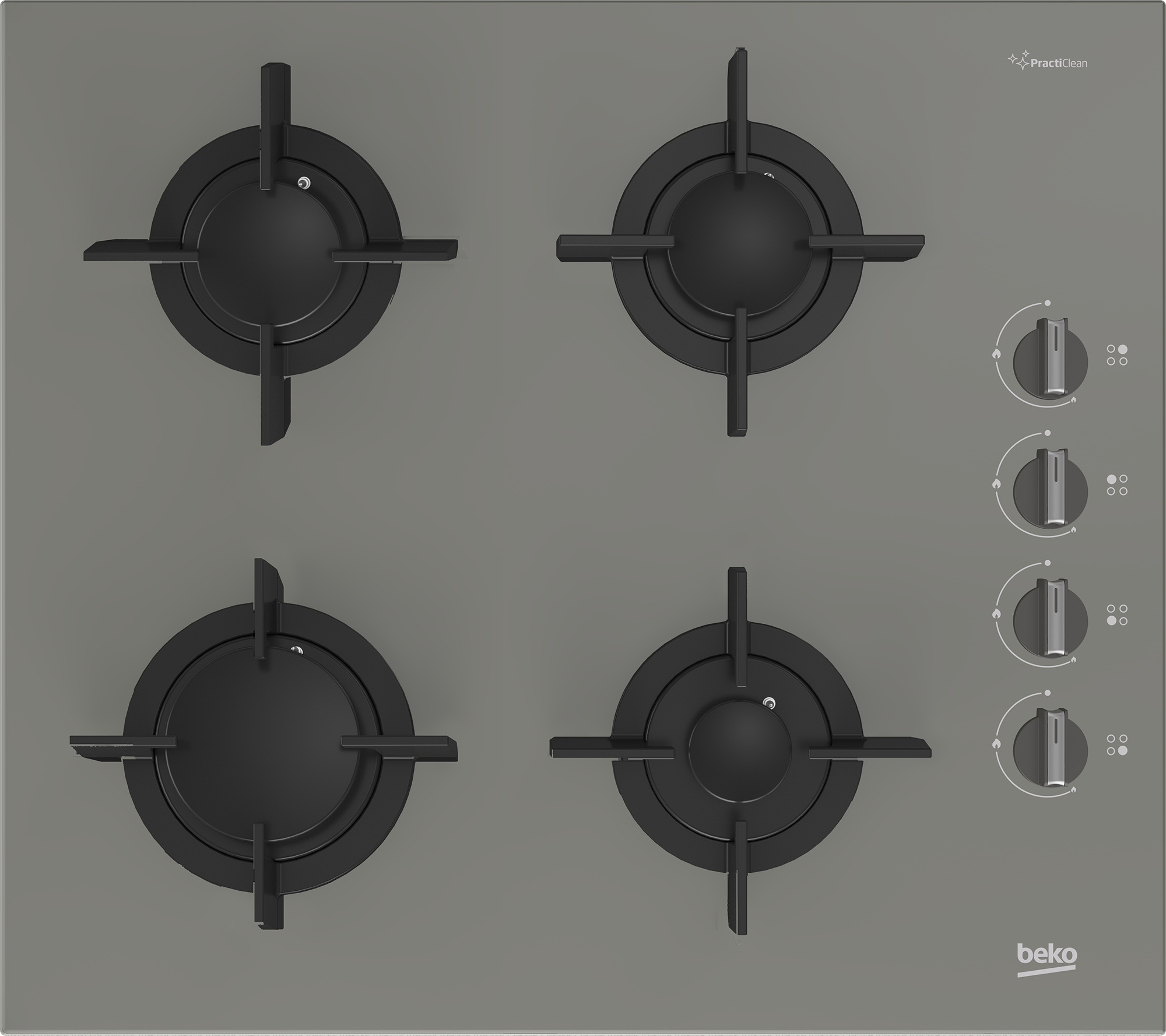 Beko Built-in 60cm 4-Burner Gas Hob - BOCD T 6010 EGE