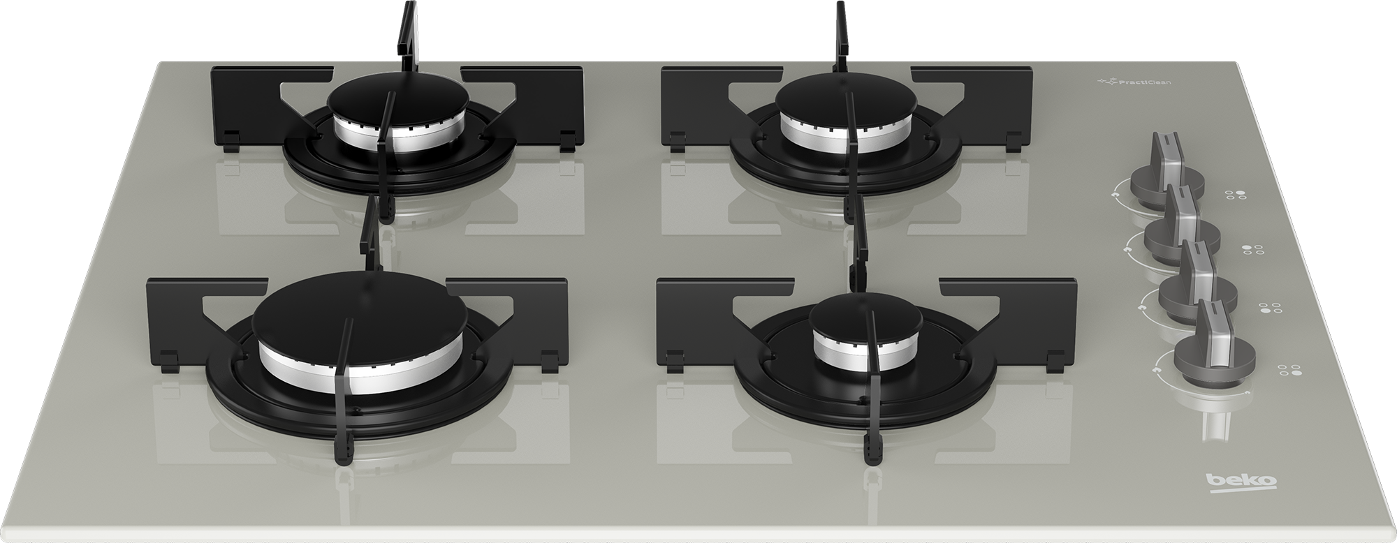 Beko Built-in 60cm 4-Burner Gas Hob - BOCD T 6010 EGE