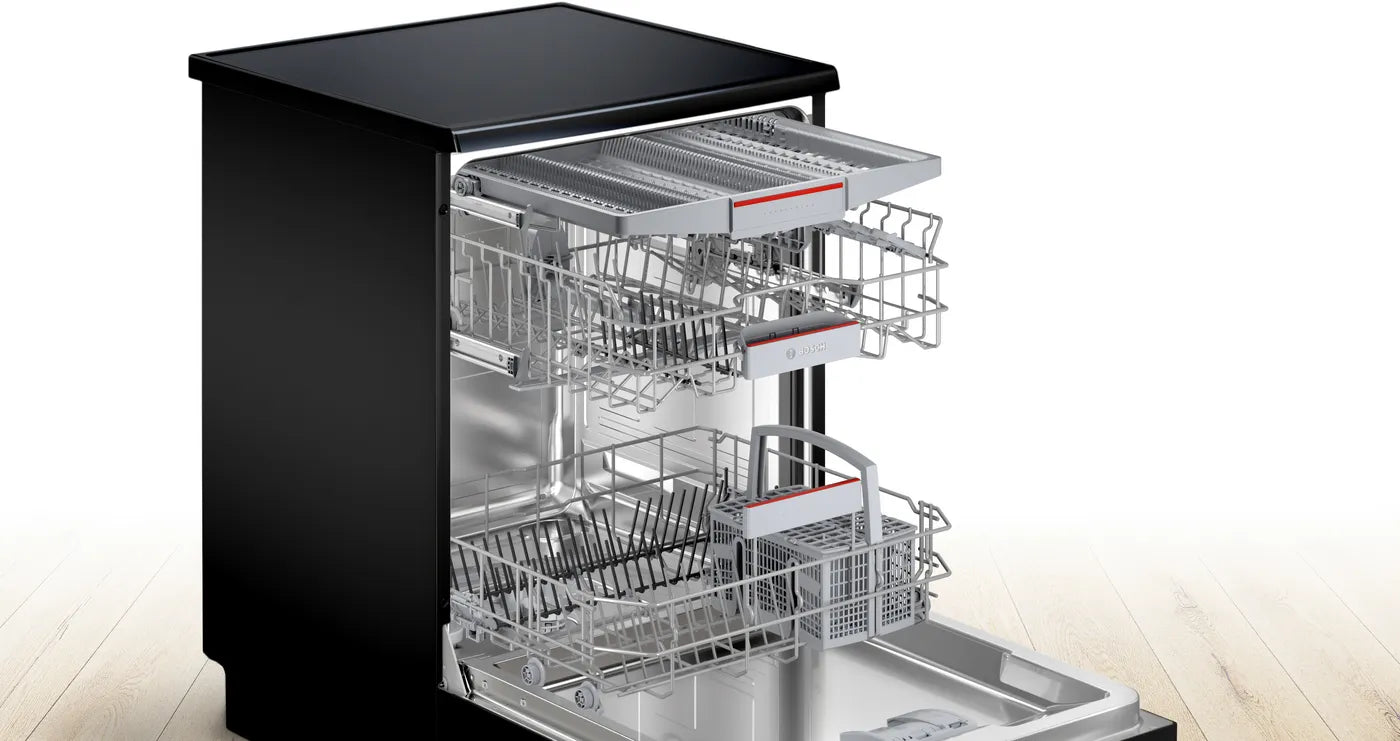 Bosch Series 4 | 13-Person 60cm 6-Program Freestanding Dishwasher - SMS46NB01V