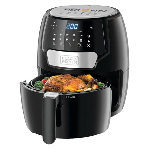 Black + Decker XL 3.7 L 1500 W Air Fryer - AF4037-B5