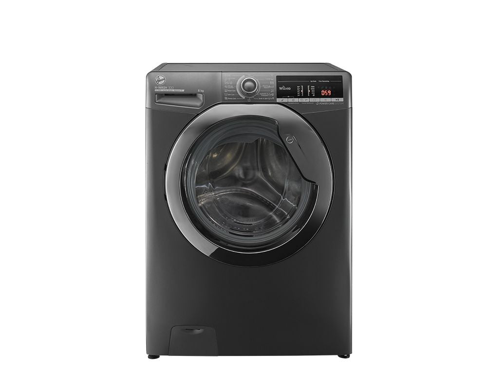 Hoover 8 KG Fully Automatic Front Loading Washing Machine - H3WS383TAC3R-ELA