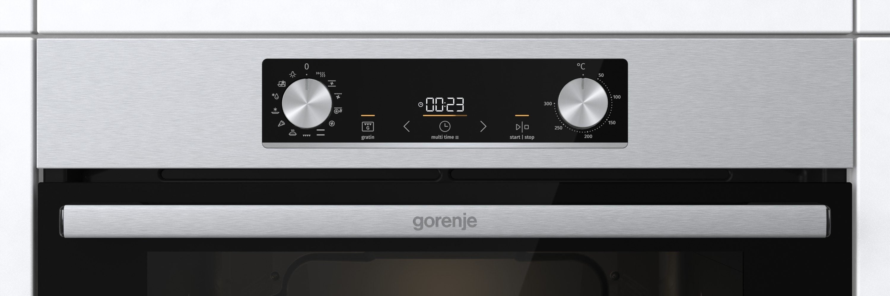 Gorenje Built-in 60cm 77 L Electric Oven with Grill & Airfryer - BO6737E02X