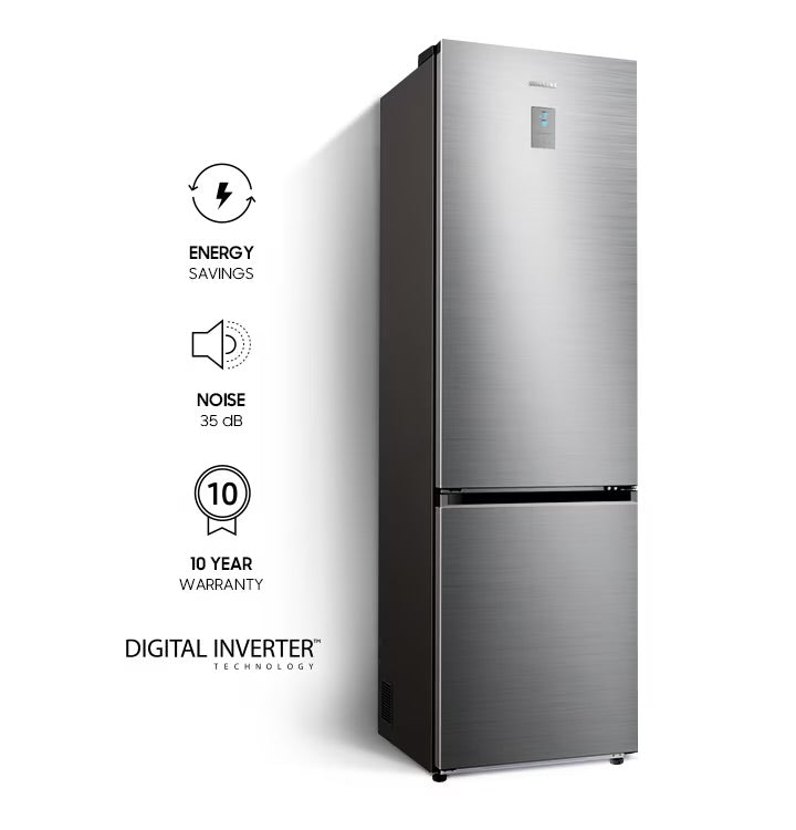 Samsung Bottom Freezer 344 L Refrigerator - RB34T672FB1/MR