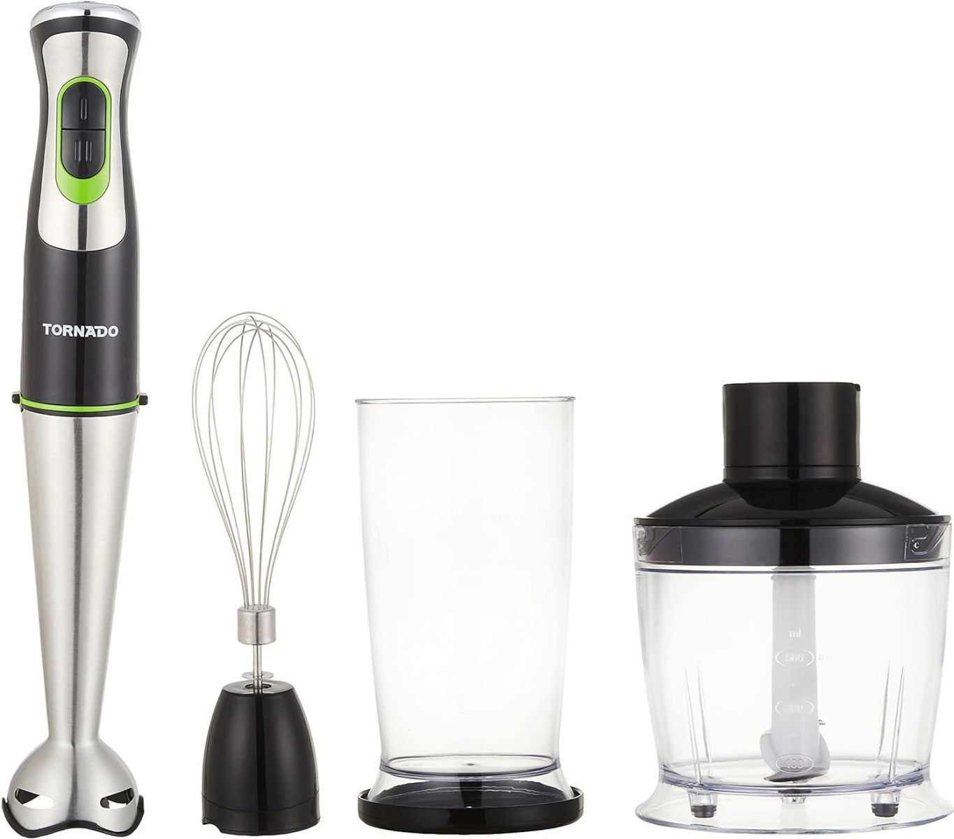 Tornado 400 Watt Hand Blender with Chopper - THB-400CH