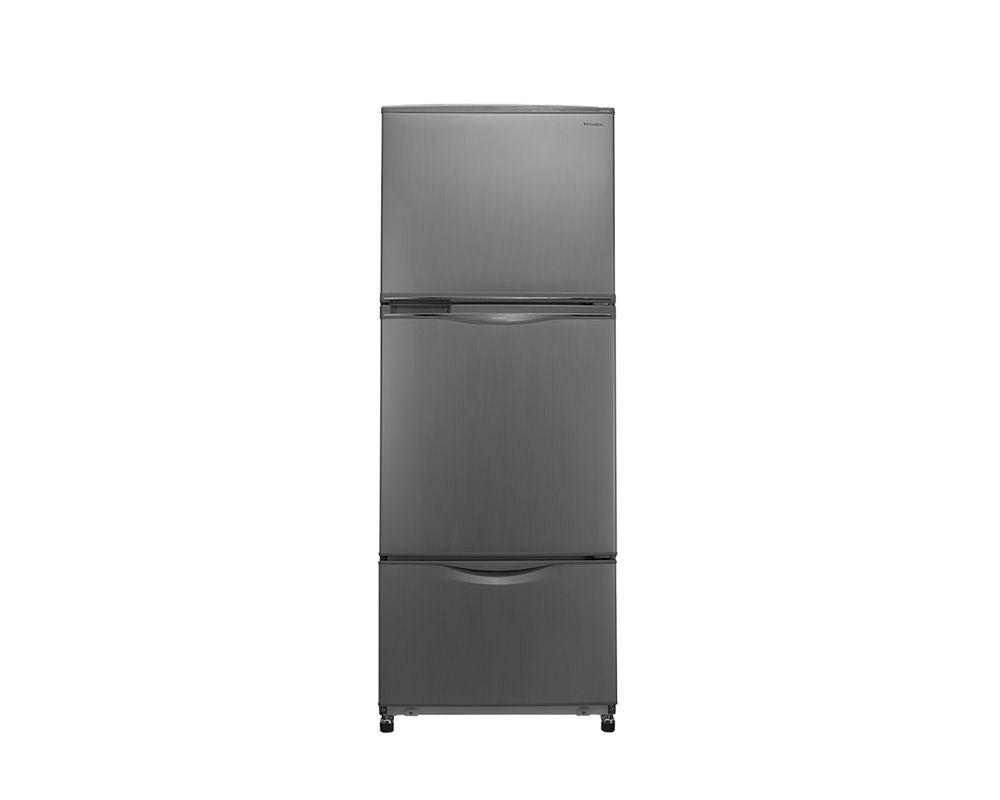 Toshiba 3-Door 351 L Refrigerator - GR-EFV45-SL