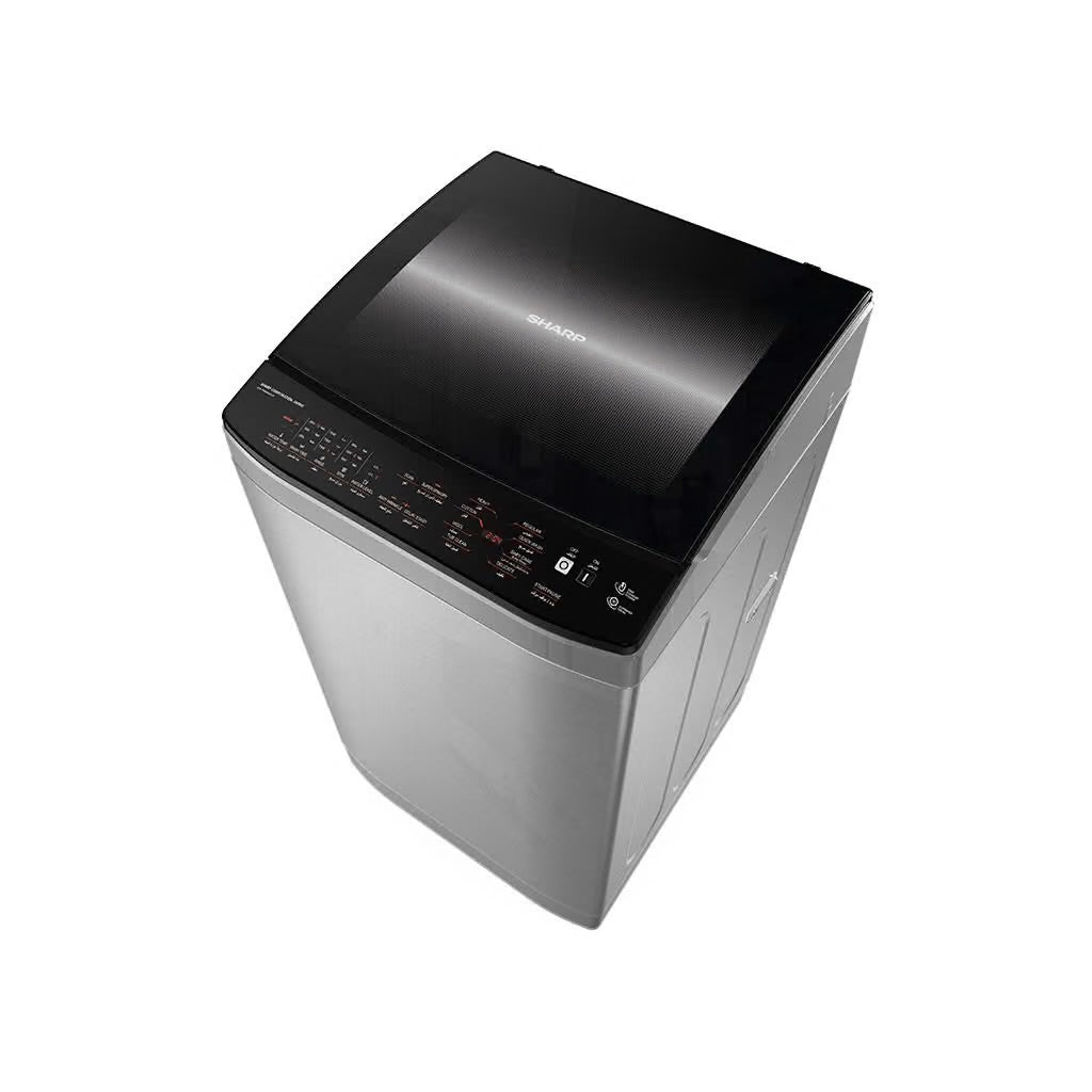 Sharp 9 KG Top Loading Washing Machine with Drain Pump - ES-TN09GSLP