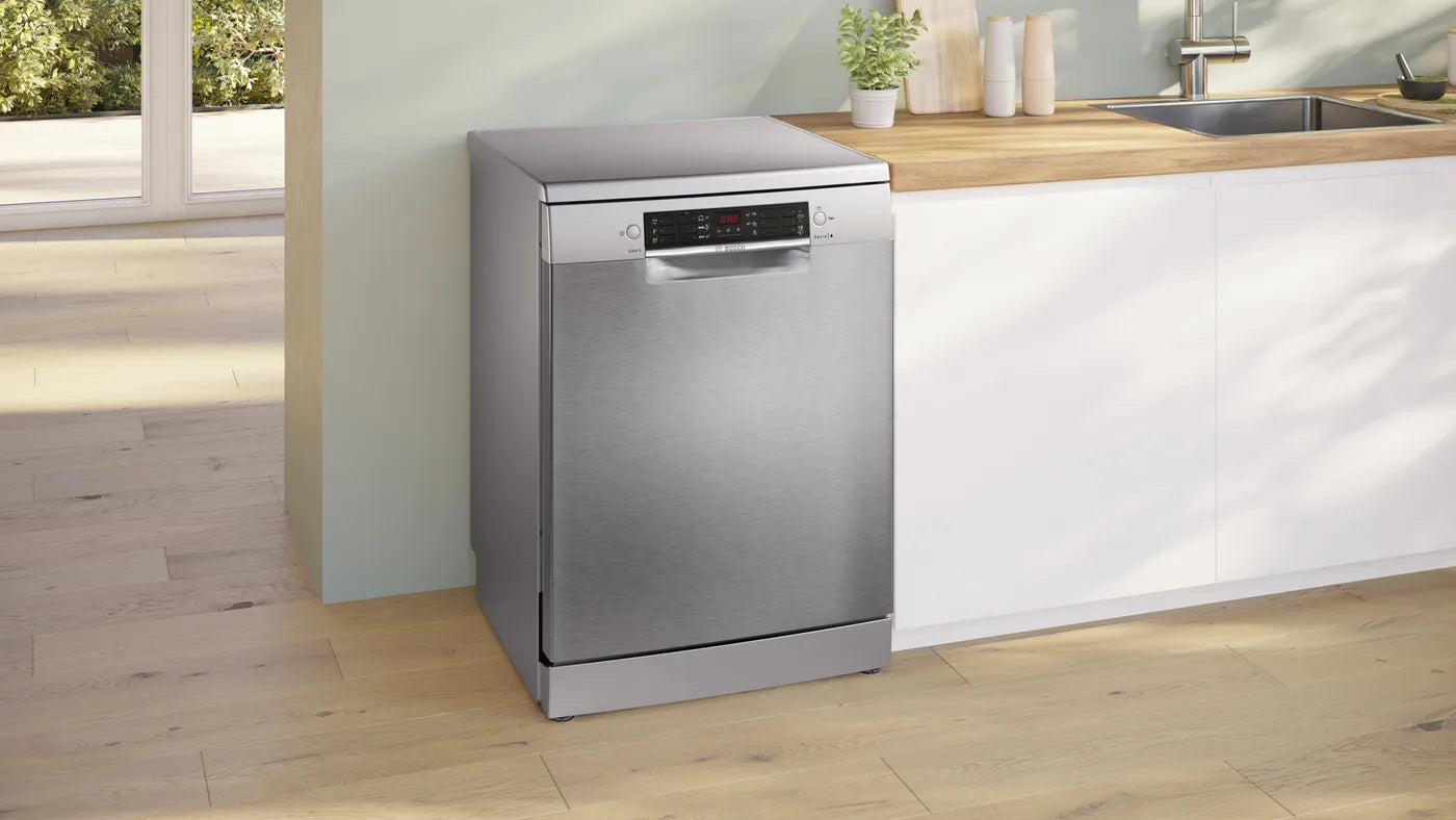 Bosch Series 4 | 12 Persons 60cm 6-Program Dishwasher - SMS46JI01V