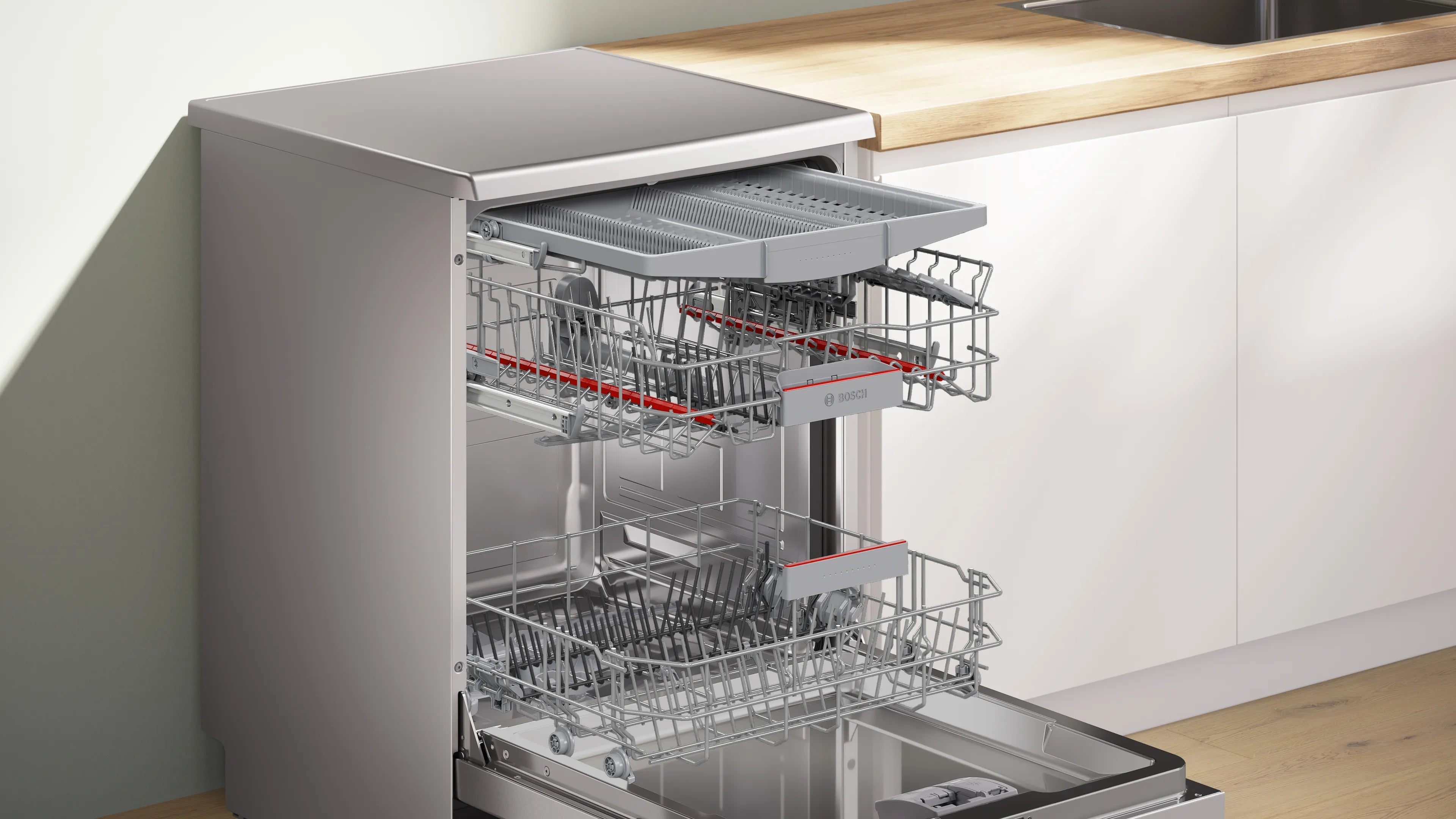 Bosch Series 4 | 13-Person 60 cm 6-Program Dishwasher - SMS4EMI60V