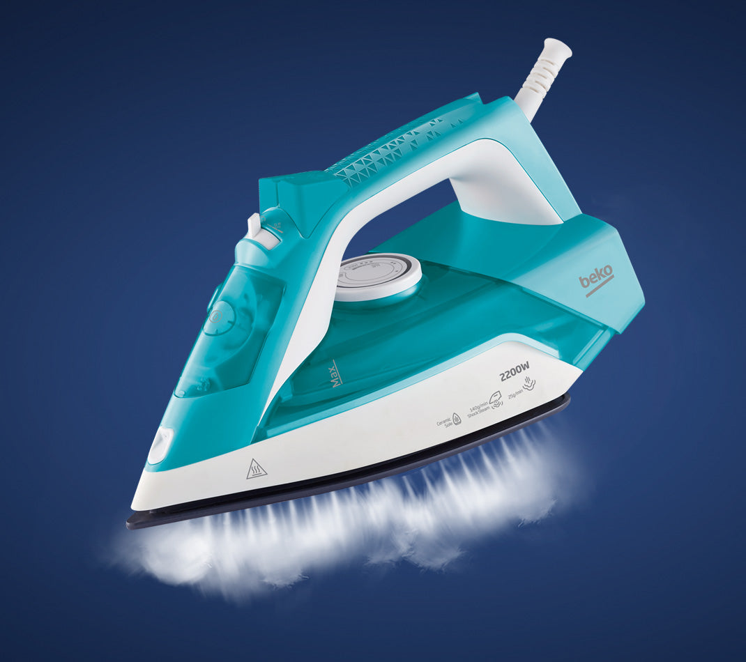 Beko 2200 Watt Ceramic Coated Steam Iron – SIM3122T