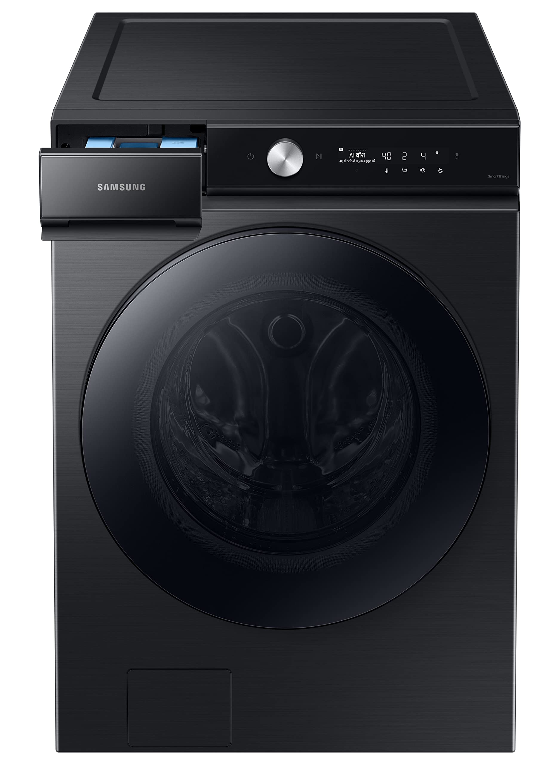 Samsung Bespoke AI™ EcoBubble 21 KG Washing Machine + 12 KG Dryer with AI Control - WD21B6400KV-AS