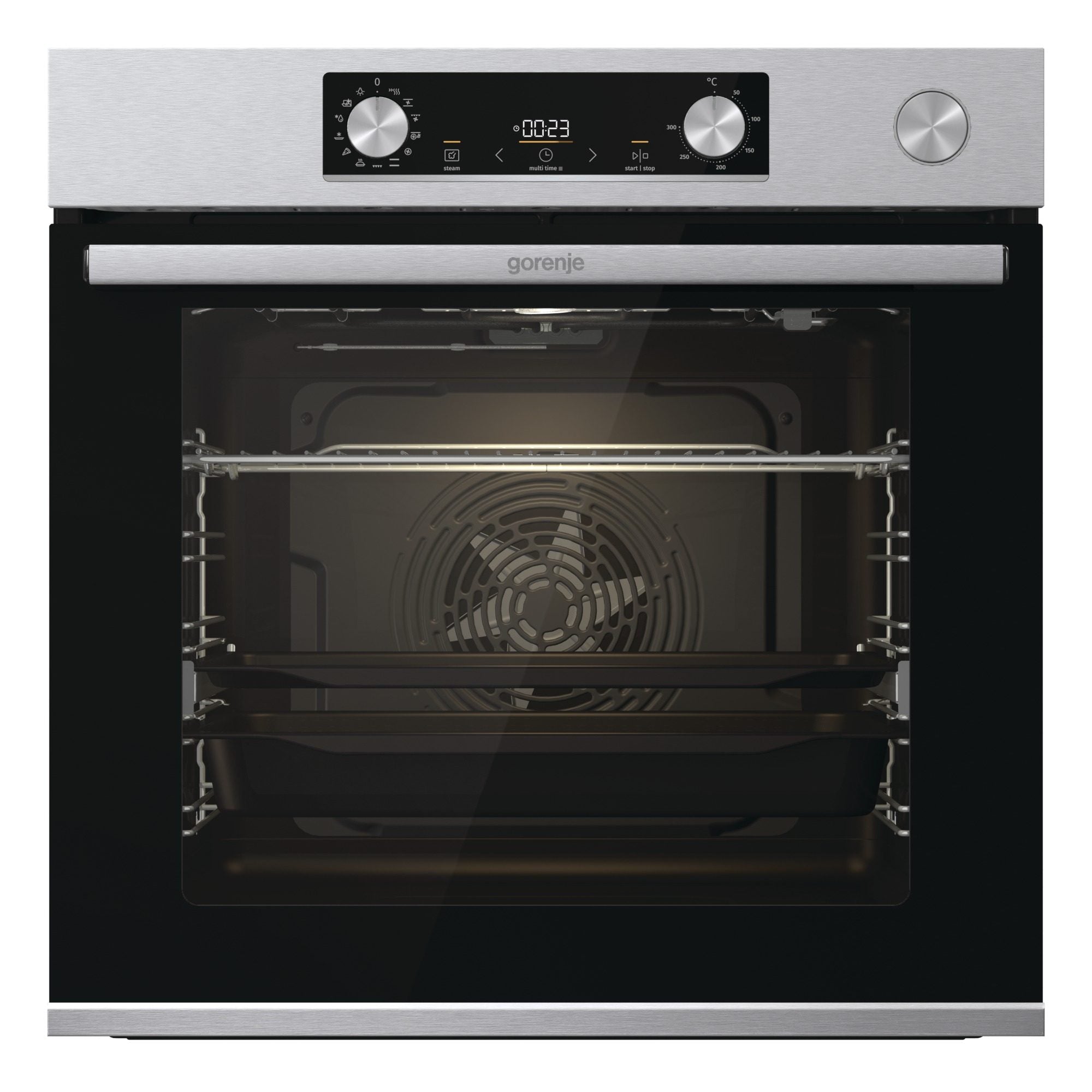 Gorenje Built-in 60cm 77 L Electric Oven with Grill & Steam Air Fry - BSA6737E15X