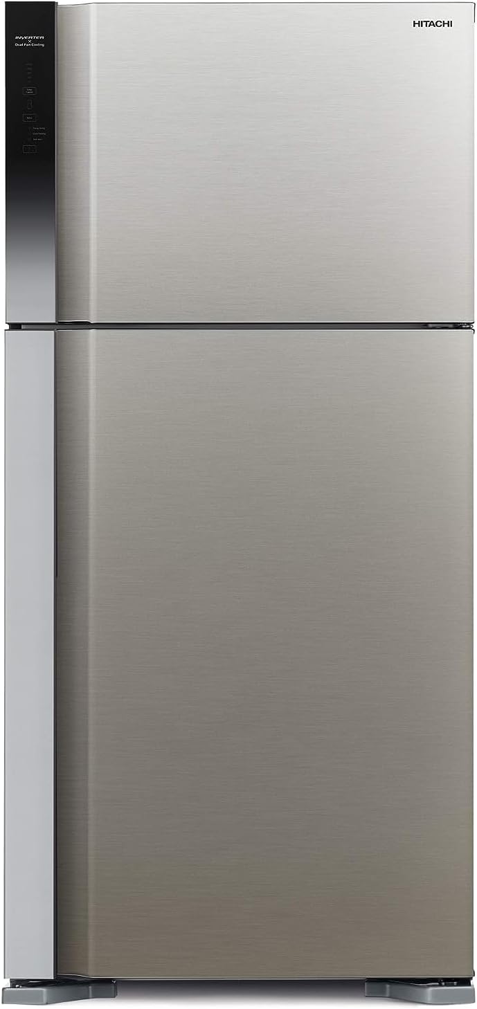 Hitachi Top Freezer 565 L Inverter Refrigerator with Touch Handles - RV760PUK7K