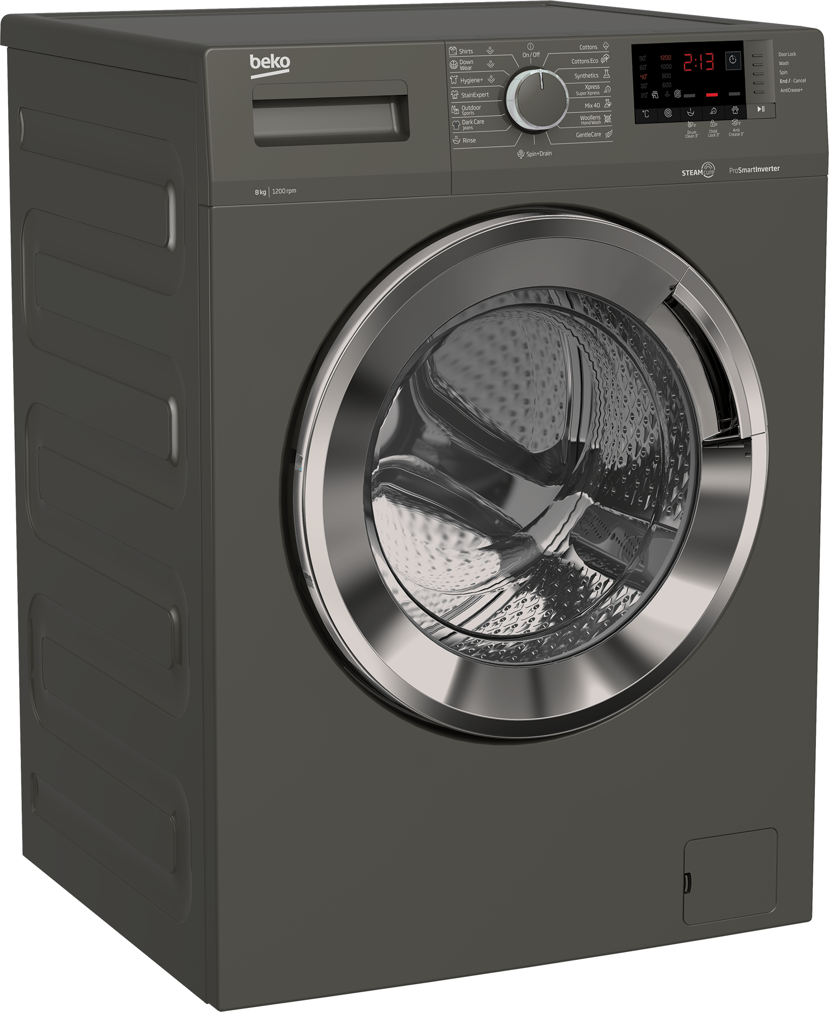 Beko 8 KG Front Loading Inverter Washing Machine - WTV8612XMCi2