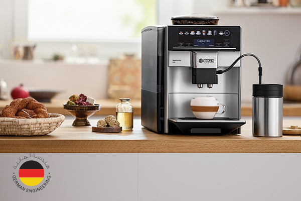 Bosch Vero Barista 600 Fully Automatic Coffee Machine with Removable Water Tank - TIS65621RW