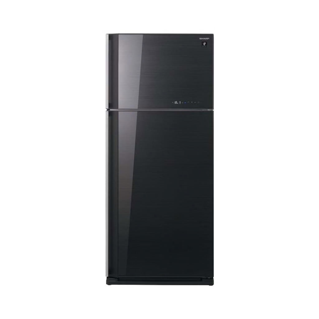 Sharp Top Freezer 627 L Refrigerator with Plasmacluster Technology - SJ-GC75V-BK