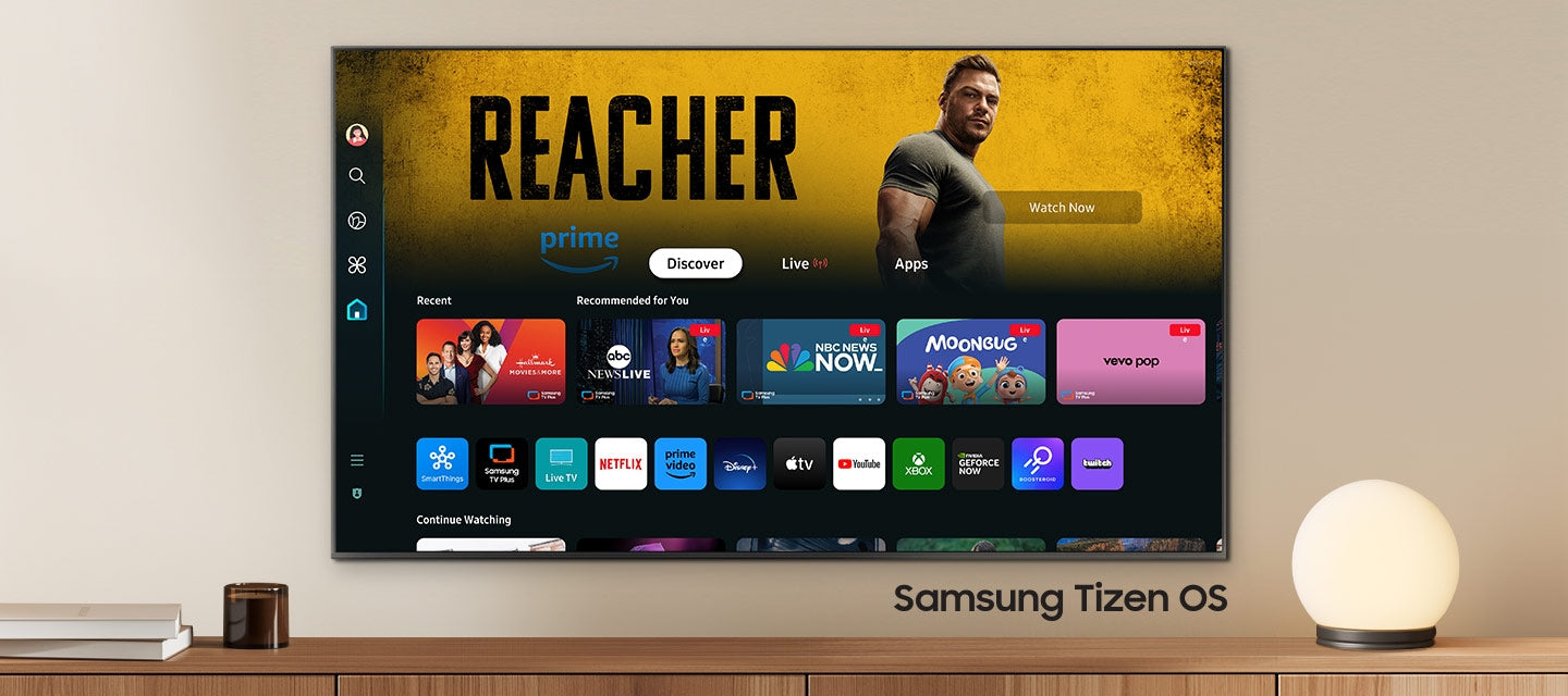 Samsung 85 Inch Crystal UHD DU7000 4K Tizen OS Smart TV - UA85DU7000U