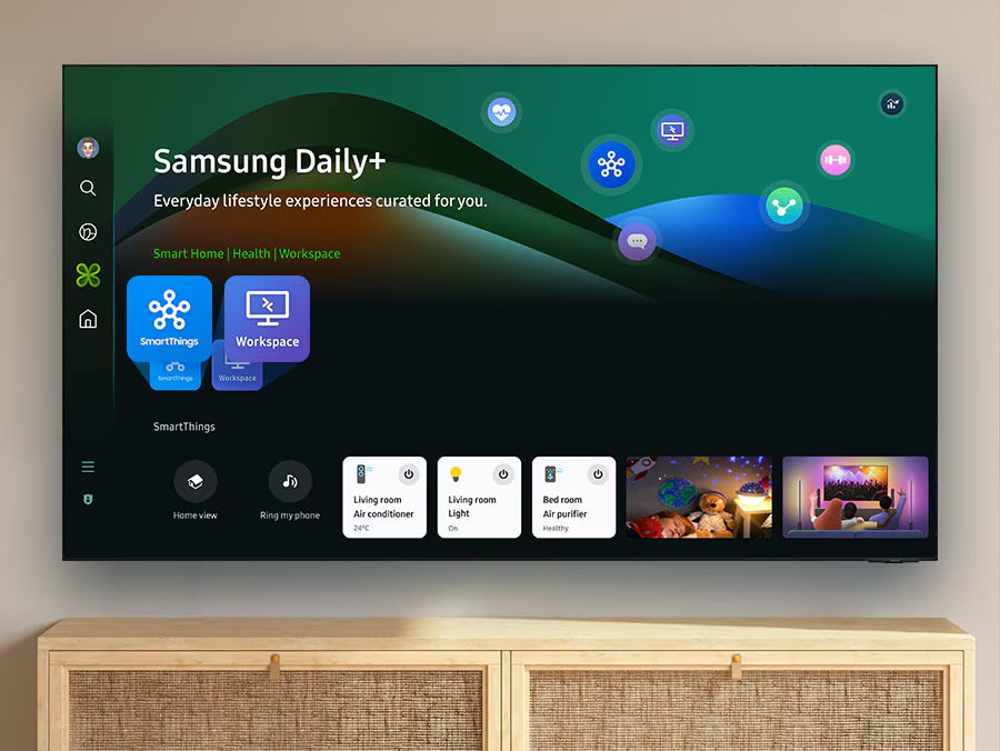 Samsung 85 Inch Crystal UHD DU7000 4K Tizen OS Smart TV - UA85DU7000U