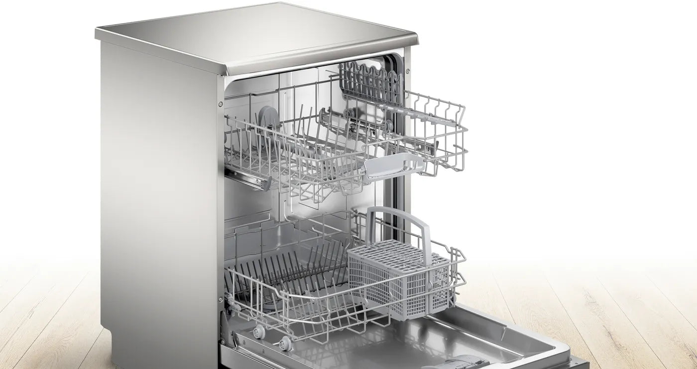 Bosch Series 2 | 12-Person 5-Program Freestanding Dishwasher - SMS25AI00V