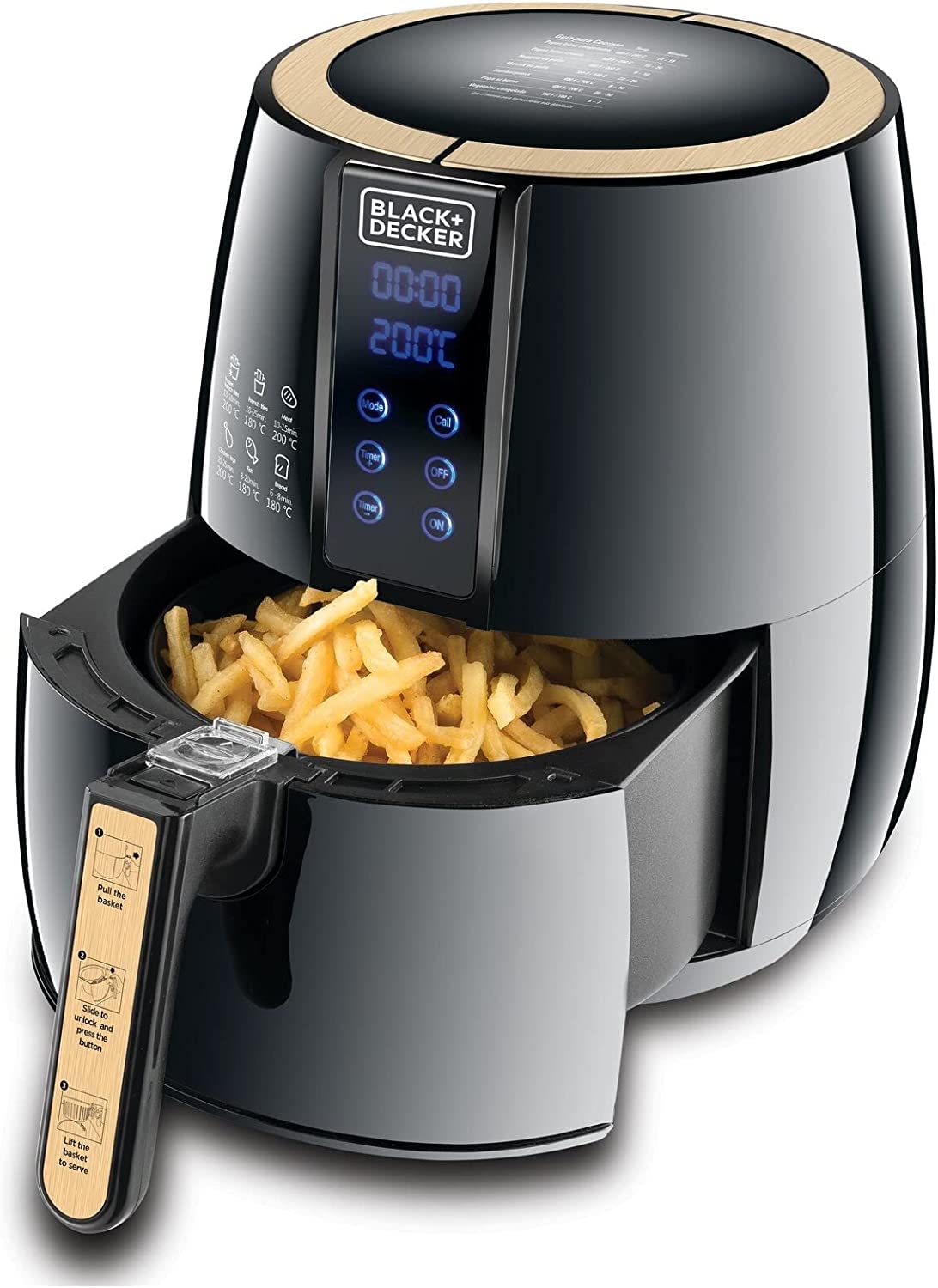 Black + Decker 4 L Digital AeroFry Airfryer - AF400B5