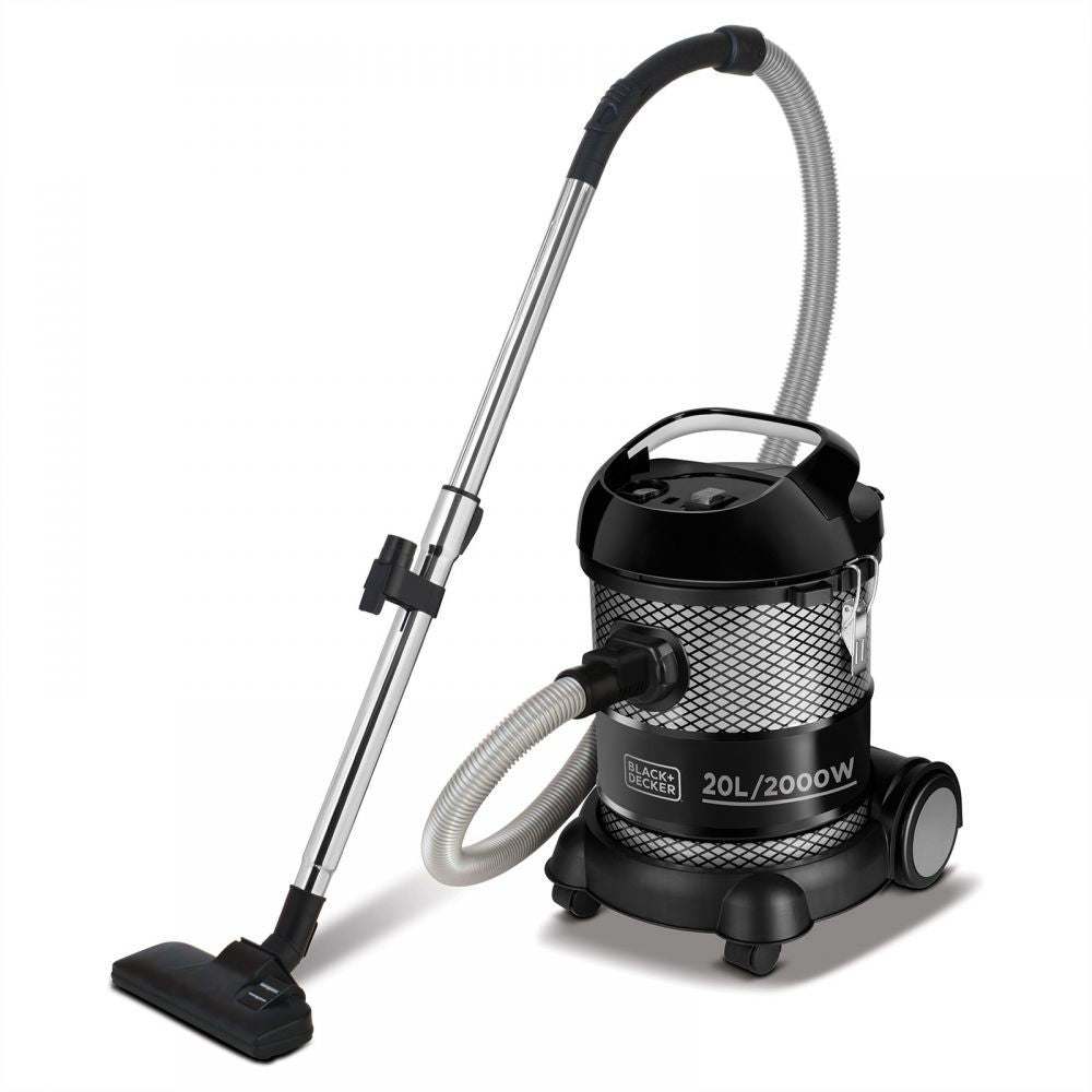 Black + Decker 20L 200W Barrel Vacuum Cleaner - BV2000