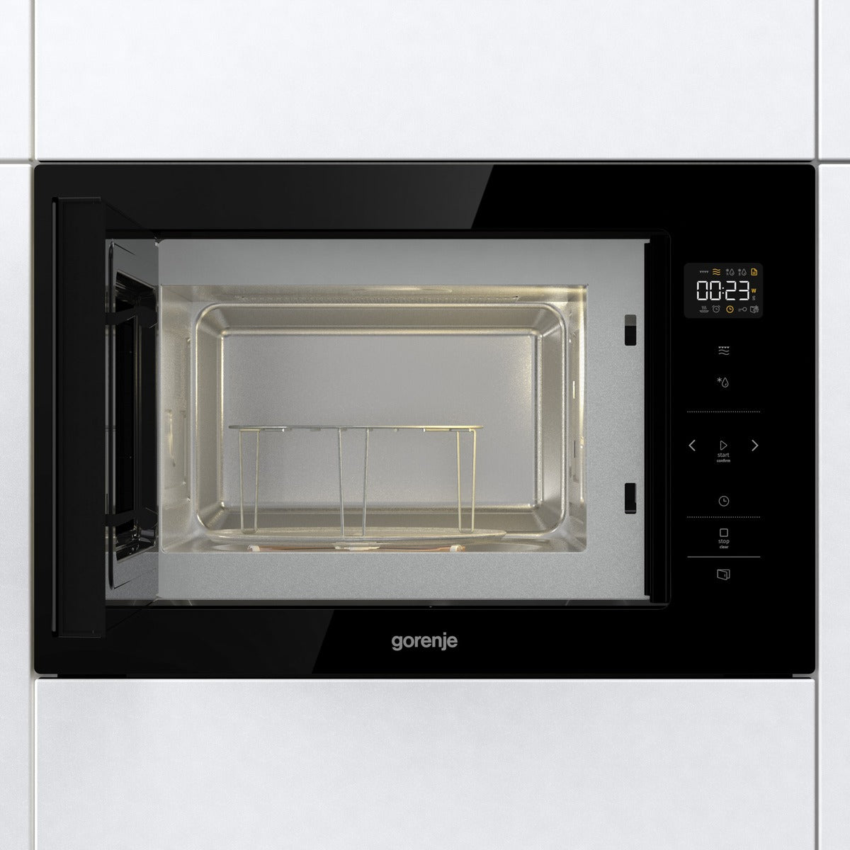 Gorenje 60cm Built-in Microwave with Grill - BM251SG2BG