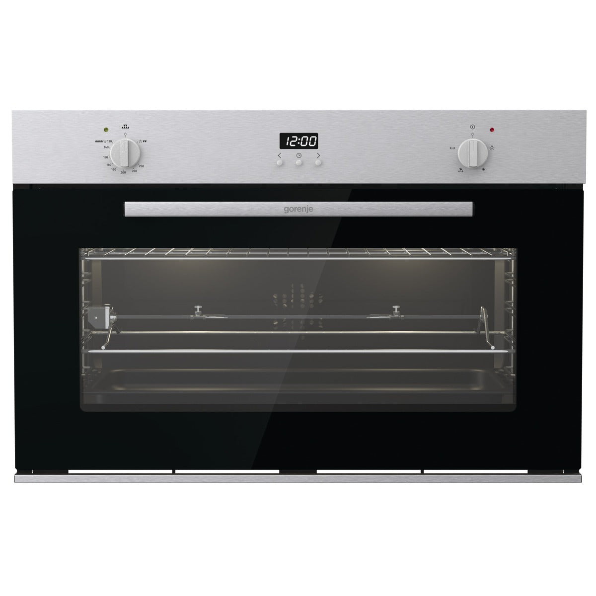 Gorenje 90cm 88L Built-in Gas Oven - BOG9832E01X