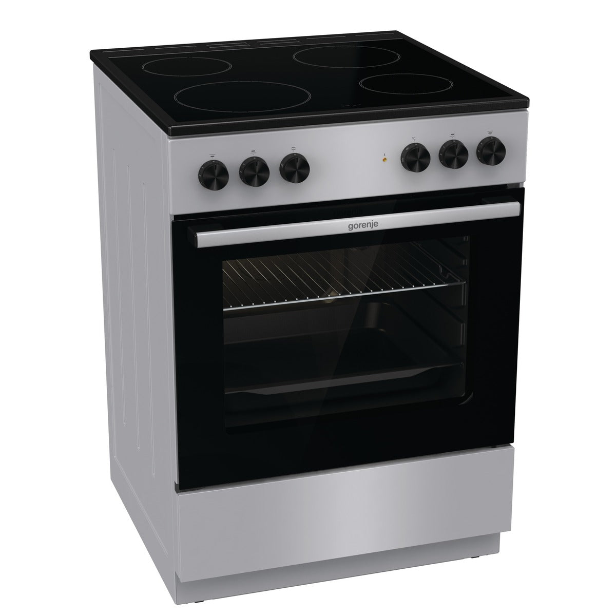 Gorenje 60cm 4-Burner Freestanding Electric Cooker - GEC6A11SG