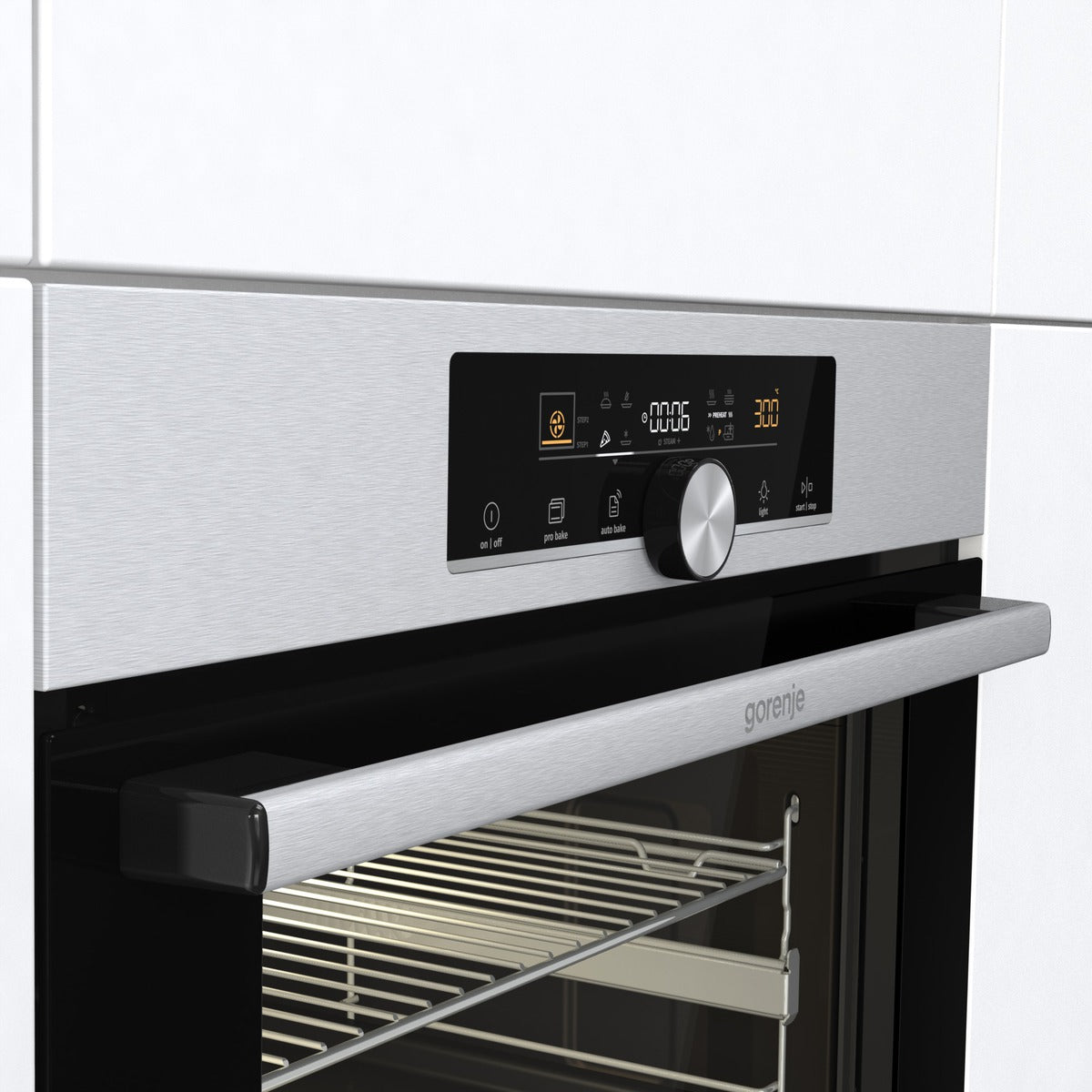 Gorenje 60cm 77 L Built-in Electric Oven with Airfryer - BOS6747A01X