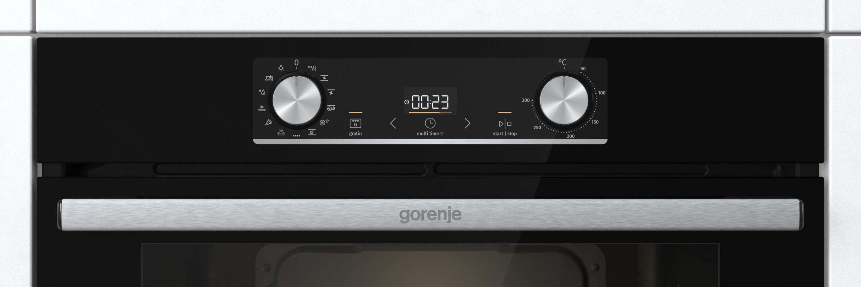 Gorenje 60cm 77 L Built-in Electric Oven with Airfryer - BOSX6737E09BG