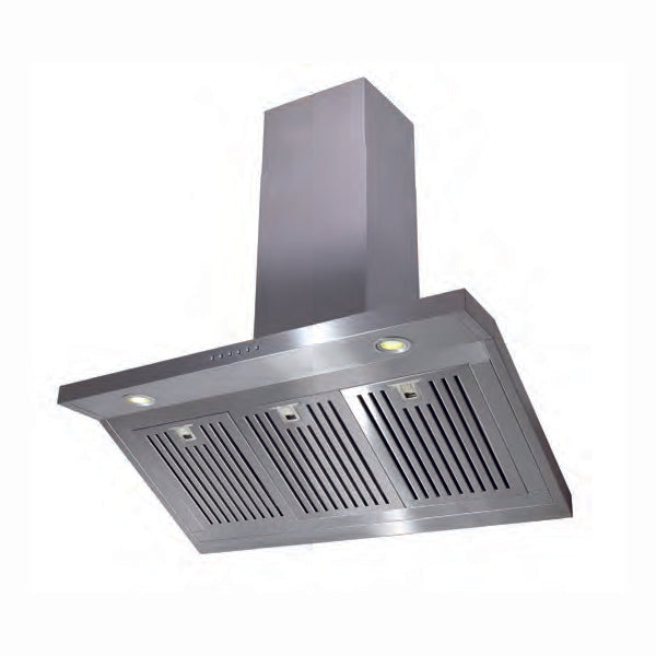 Elba 90cm Curved Cooker Hood - EPH 9047 X