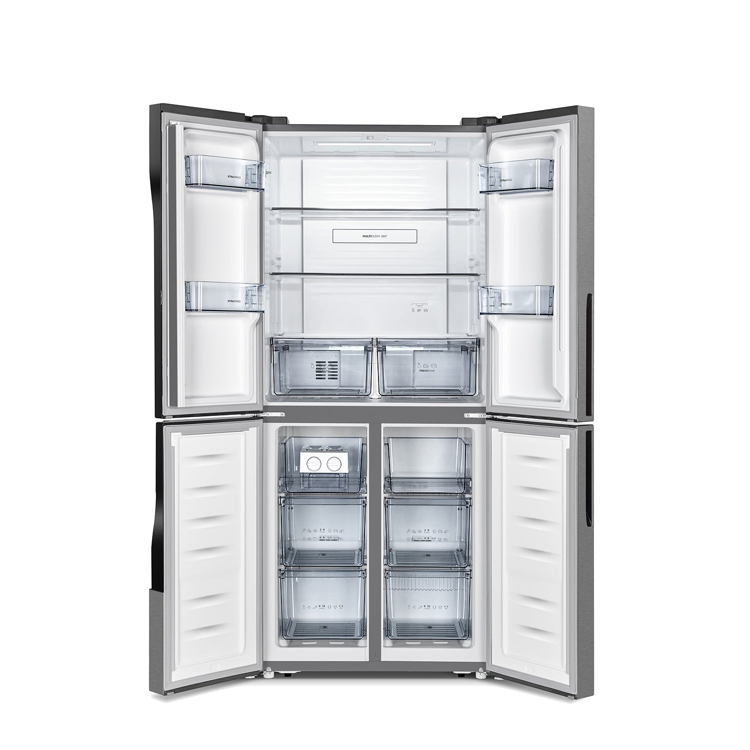 Gorenje 394L 4-Door Inverter Refrigerator - NRM8181MX