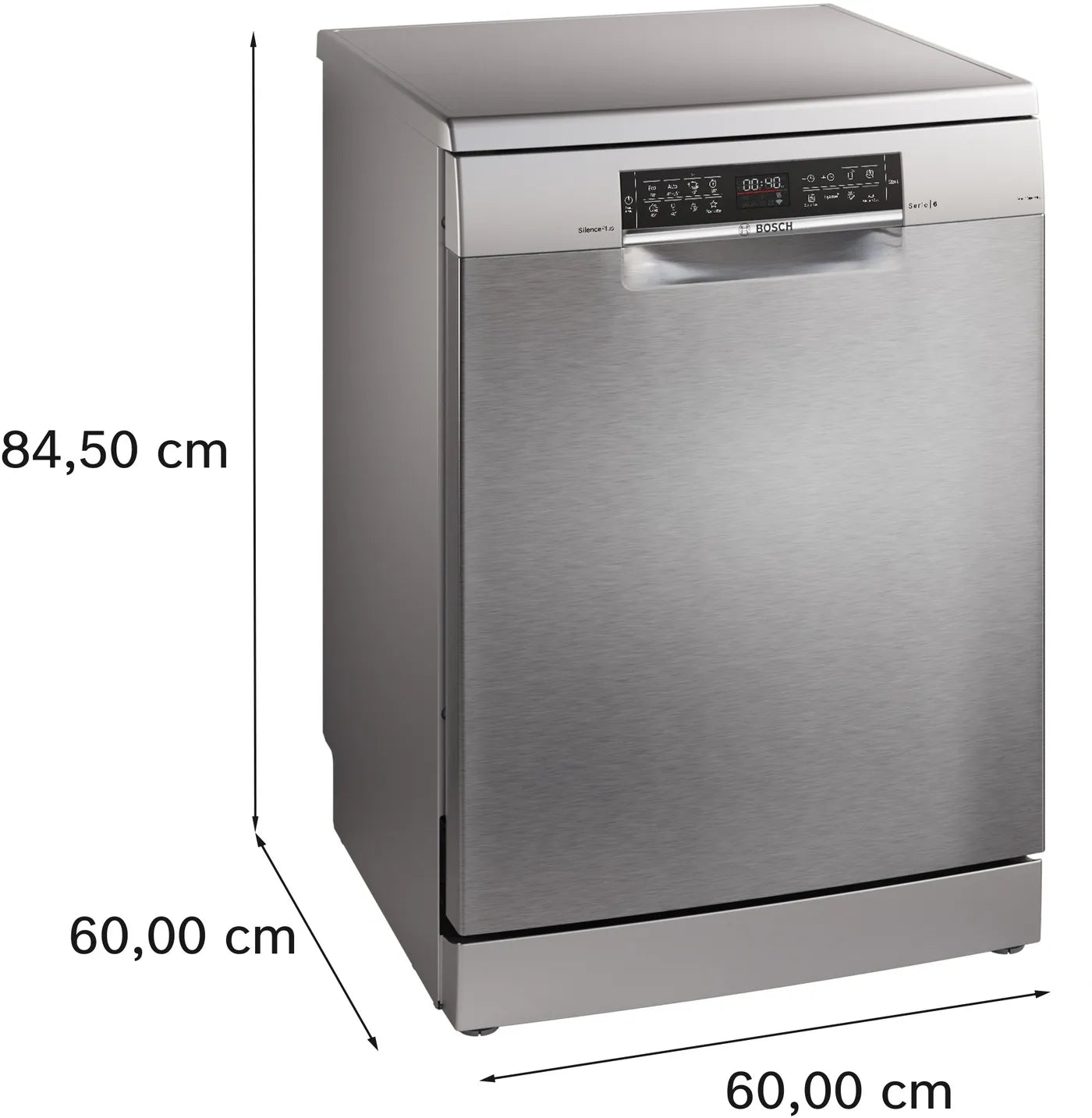 Bosch Series 6 | 60cm 13-Person 6-Program Freestanding Dishwasher - SMS6EMi11V