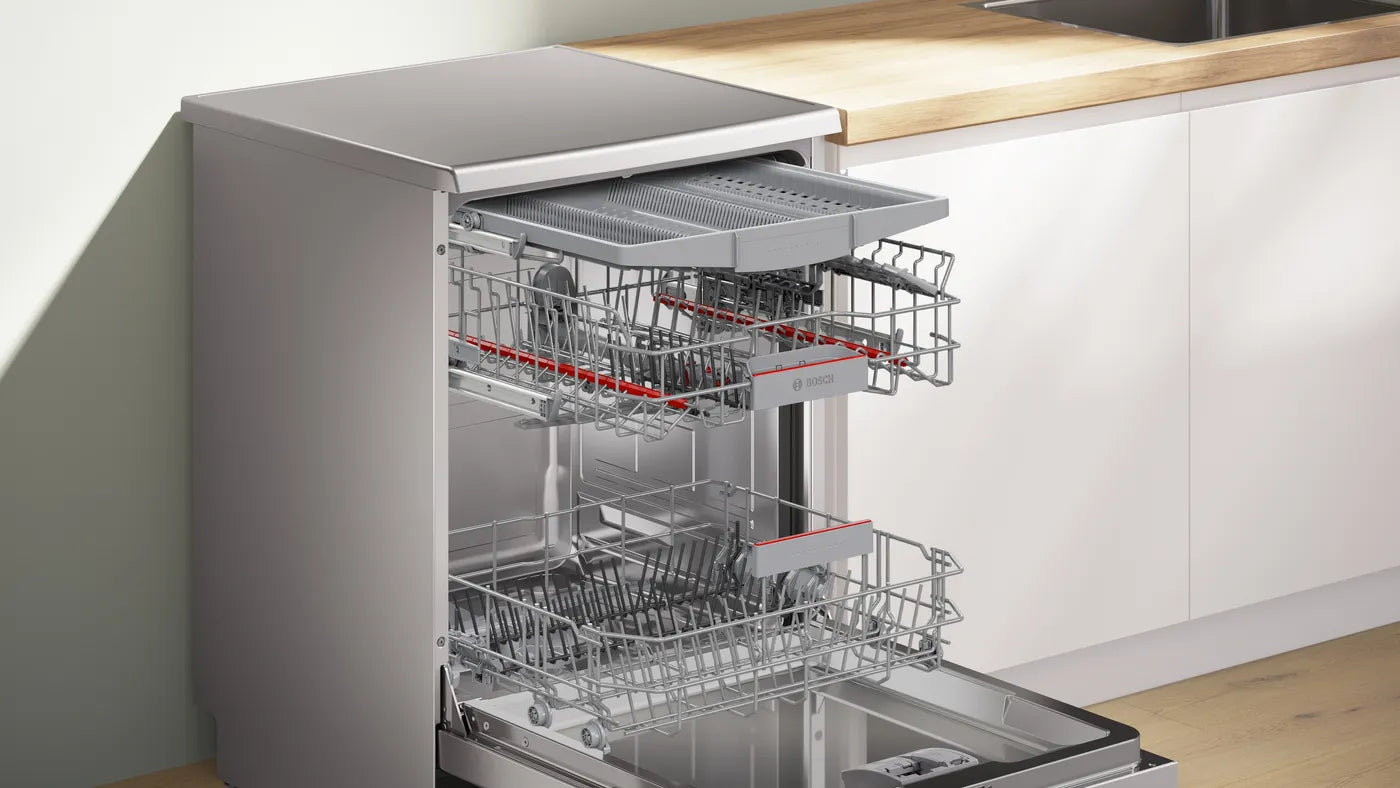 Bosch Series 6 | 60cm 13-Person 6-Program Freestanding Dishwasher - SMS6EMi11V