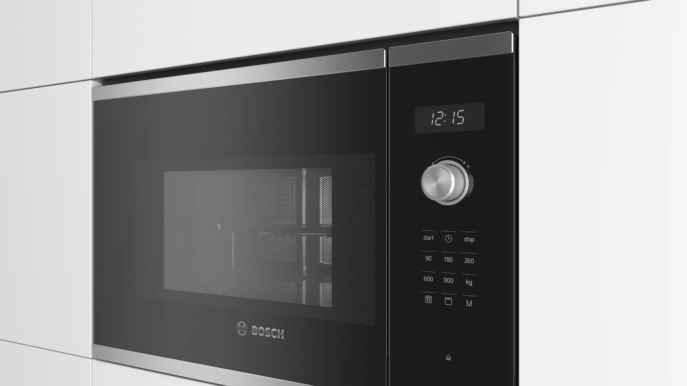 Bosch Series 6 | 60cm 25L Built-in Microwave with Grill - BEL554MS0M