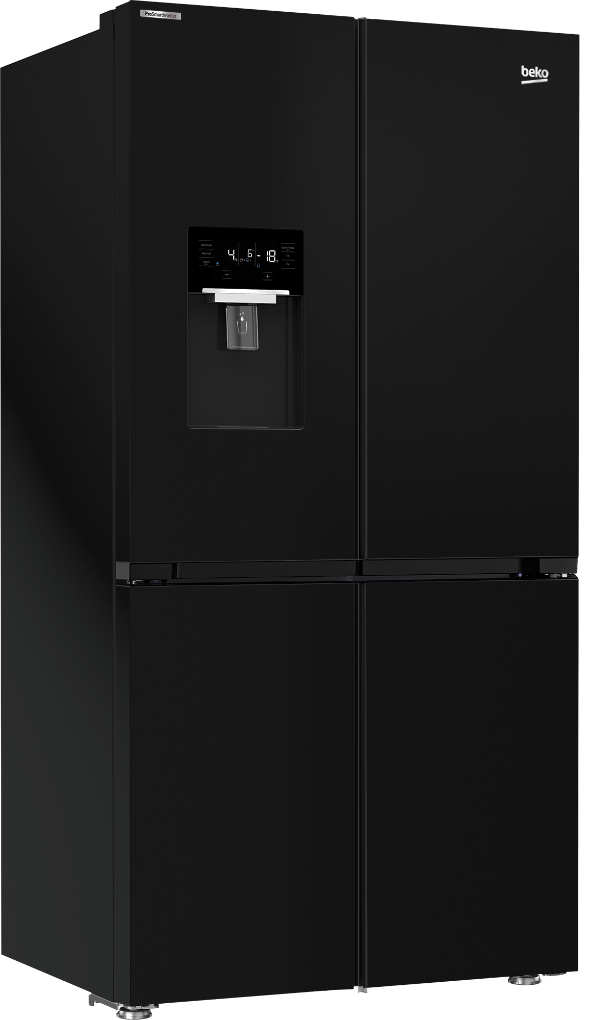 Beko 626 L 4-Door Inverter Refrigerator with Ice Maker - GNE134626BH