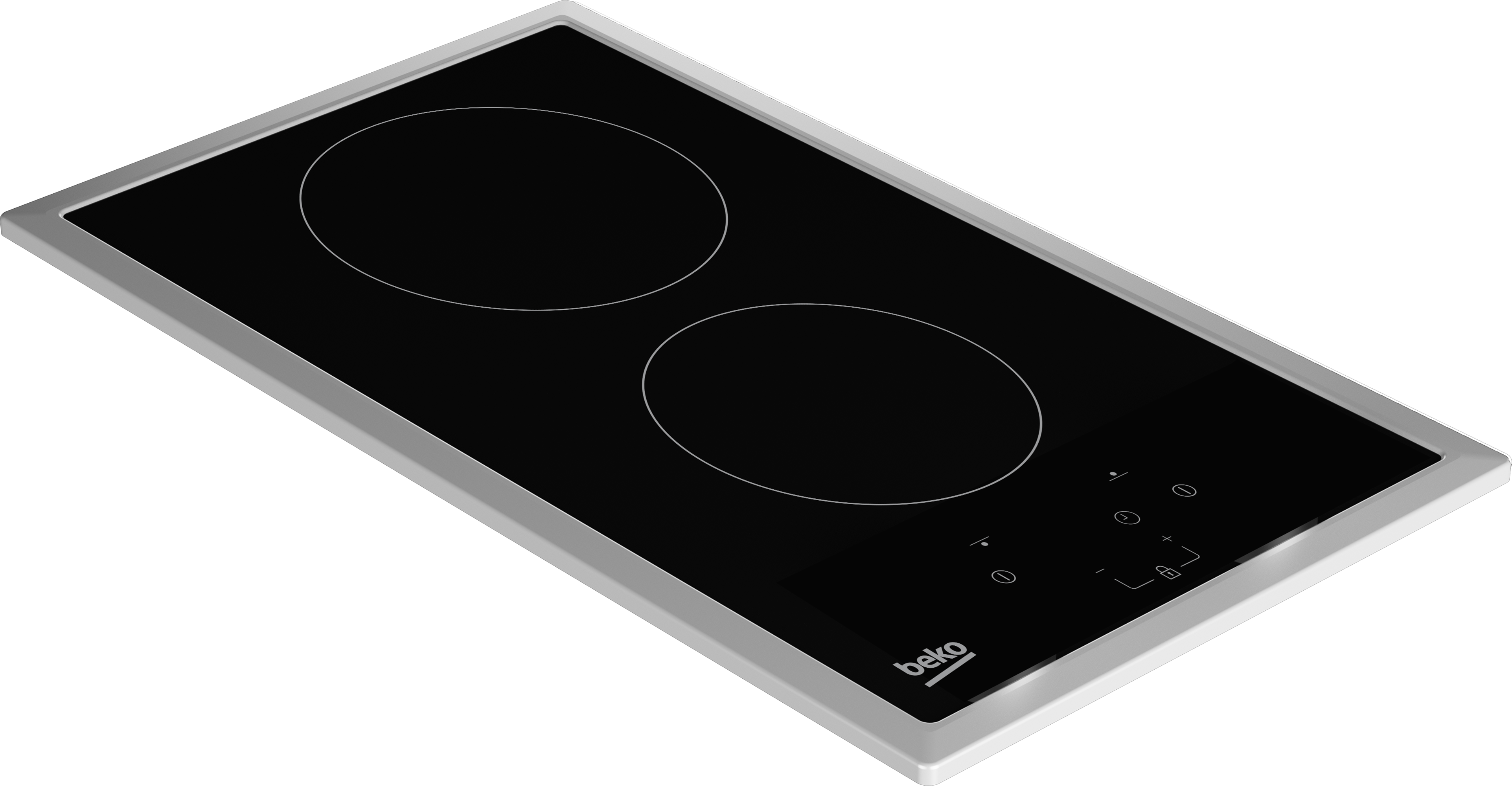 Beko 30cm 2-Burner Electric Hob - HDMC 32400 TX