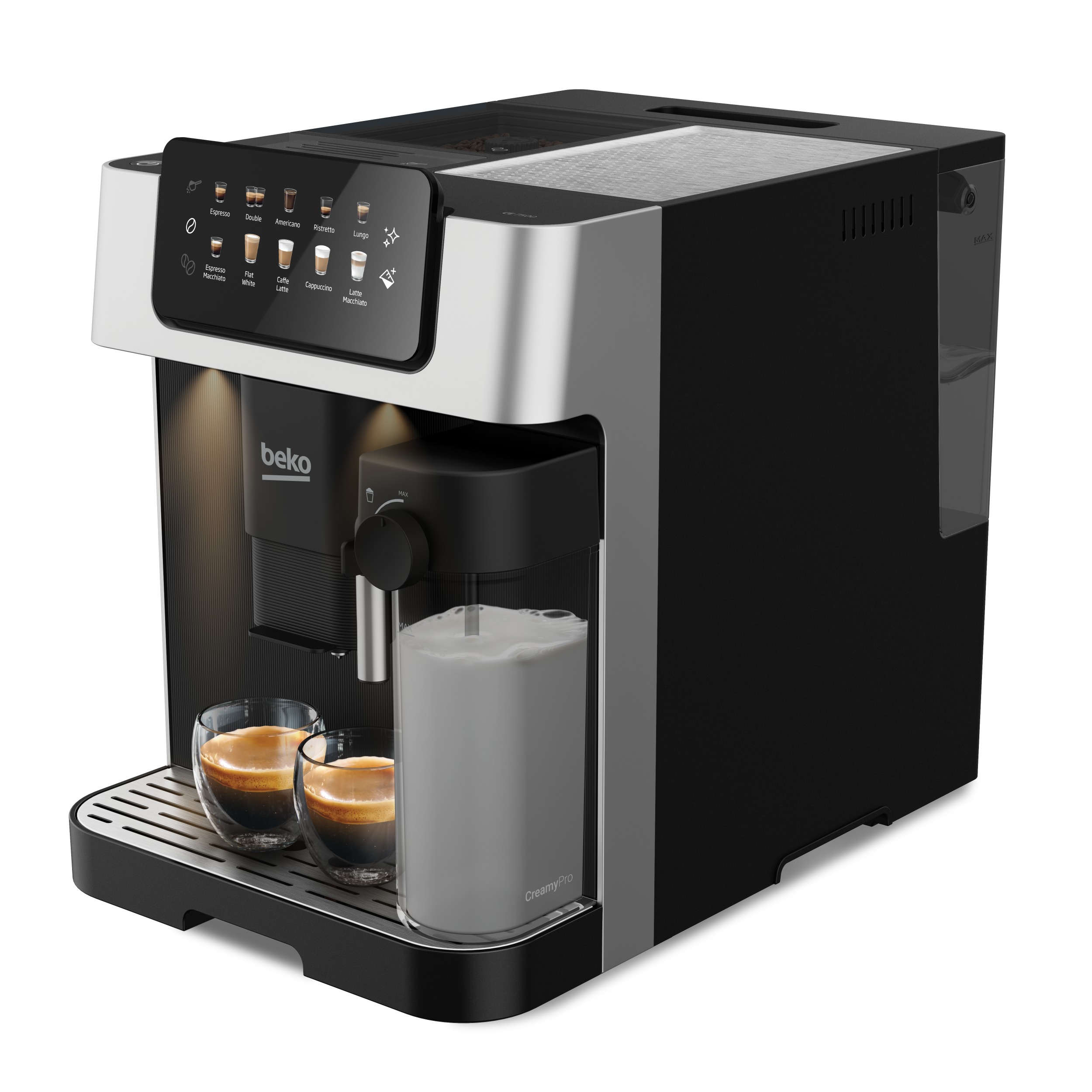 Beko CaffeExperto® 19 Bar Espresso Machine with Touch Screen - CE7500 CEG 7304 X