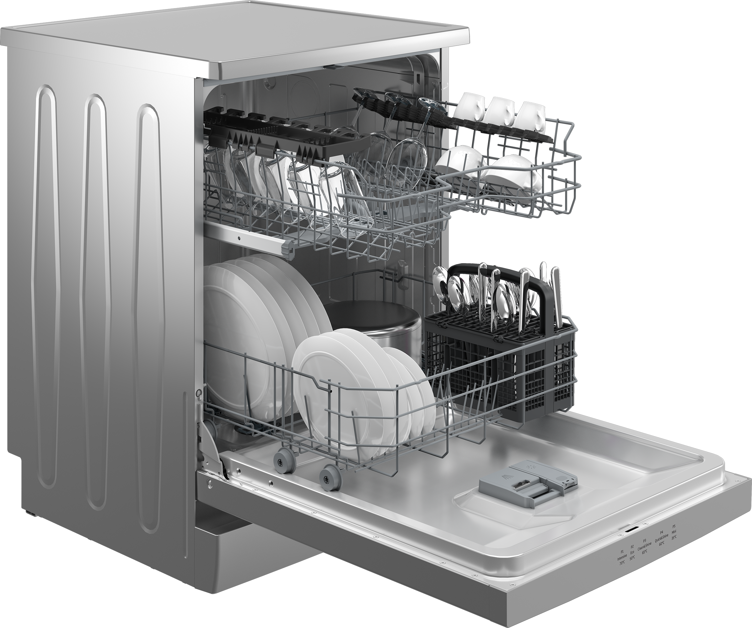 Beko 14 Person 5 Program 60cm Dishwasher - BDFN15421S