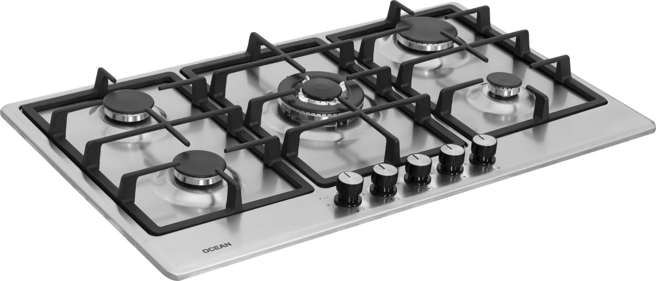 Ocean 90cm 5-Burner Built-In Gas Hob - OGHF95IPROSV