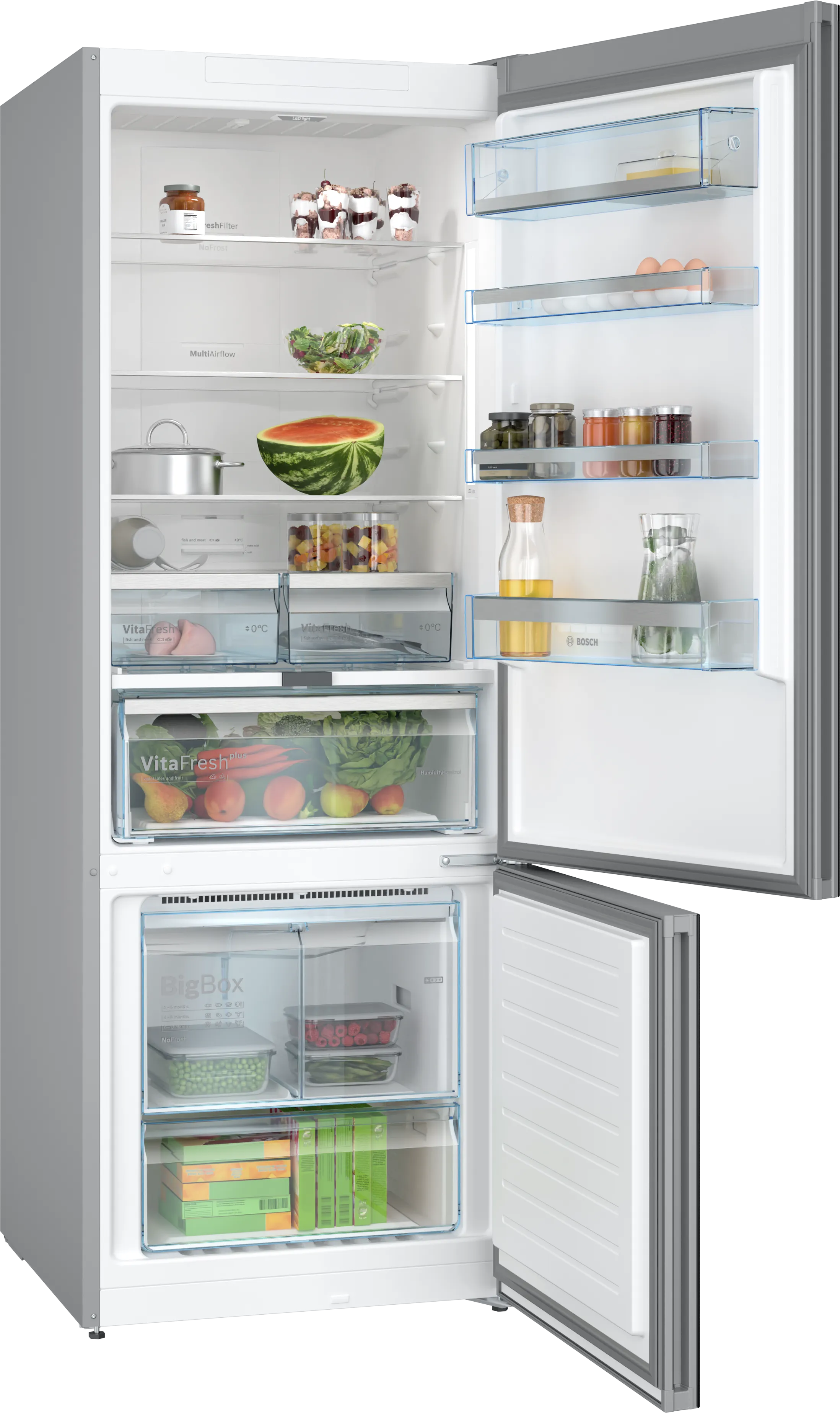 ثلاجة بوش - KGN56LB3E9