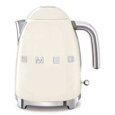 SMEG 50's Retro Iconic 7 Cup 1.7L Electric Kettle - Glossy Cream