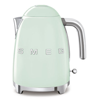 SMEG 50's Retro Iconic 7 Cup 1.7L Electric Kettle - Glossy Pastel Green