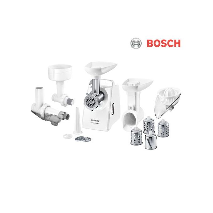 Bosch Compact Power 2000 Watt Meat Mincer- MFW3X18W