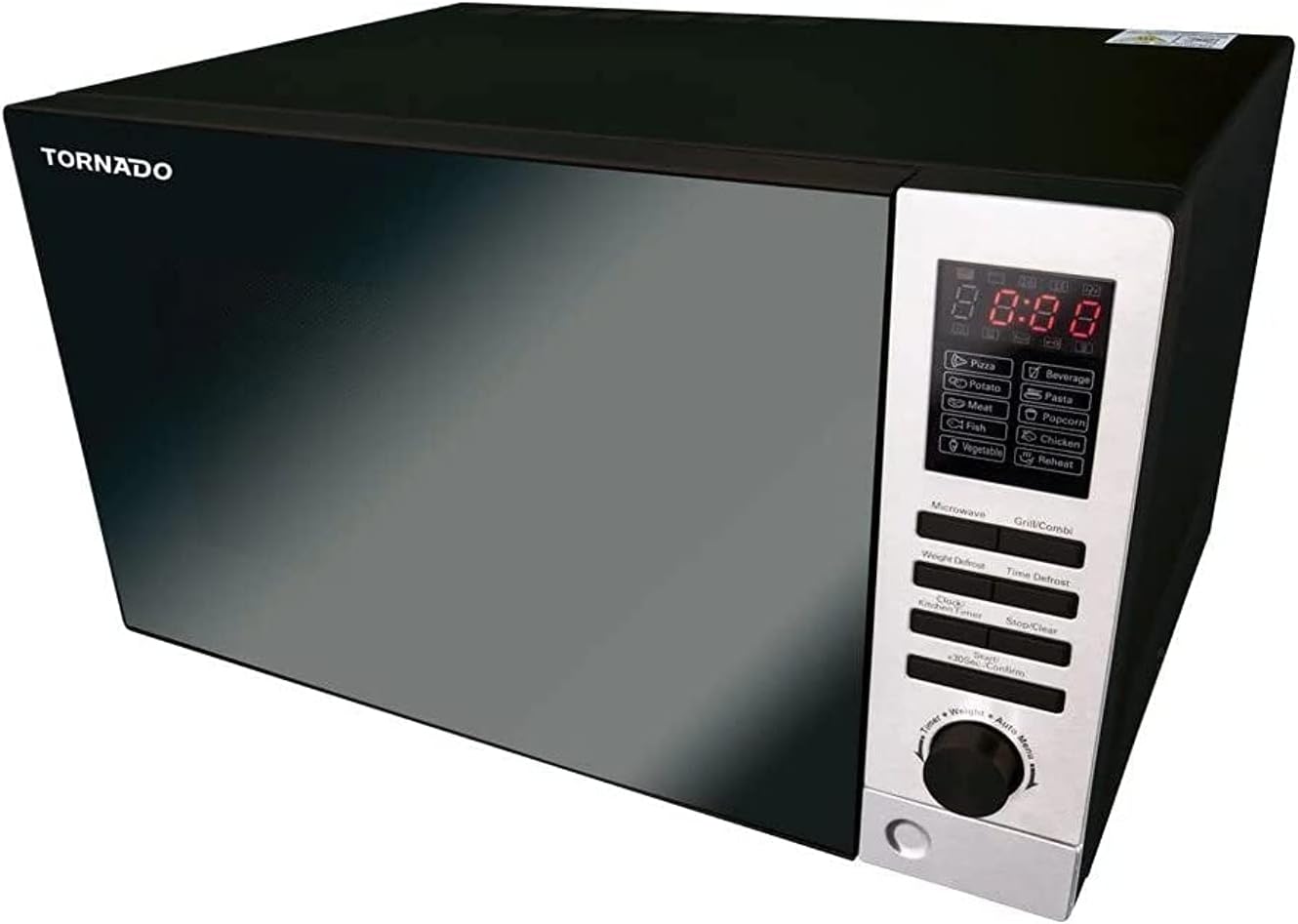 Tornado 25 L Microwave with Grill - MOM-C25BBE-BK