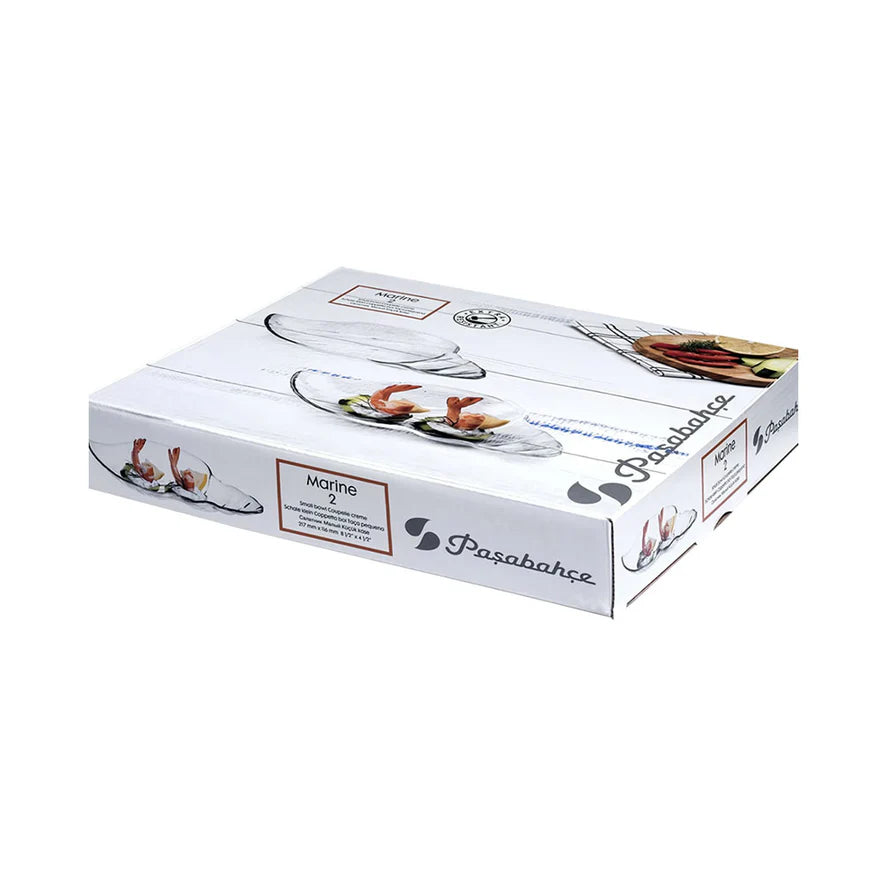 Pasabahce Marine Shell Serving Plate - 21.7*11.6 cm