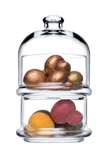 وعاء حلوى من طبقتين من باسابتشي فيلا باتيسري - ١٦×٦.٩ سم