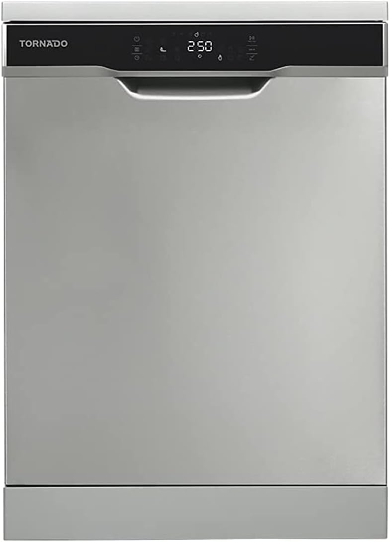 Tornado 60 cm 15-Person 8-Program Digital Dishwasher - TDVFN158COX