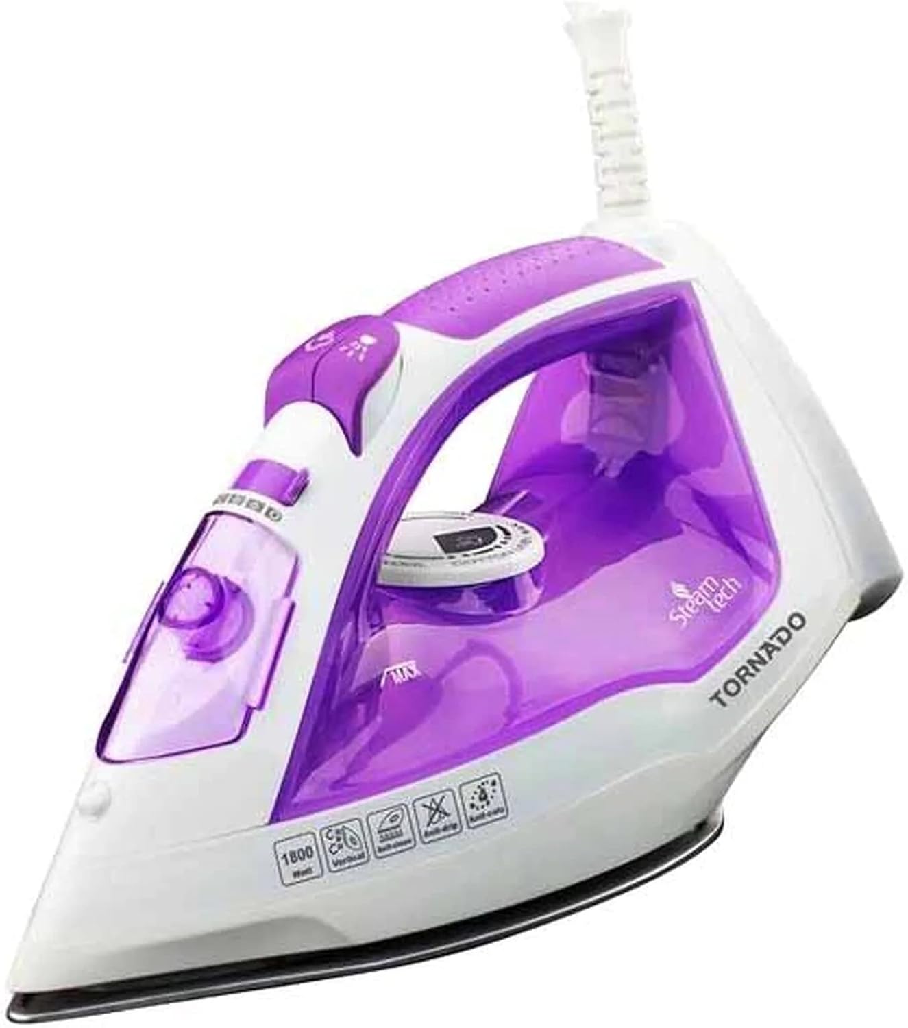 Tornado 1800 Watt Steam Iron - TST1800L