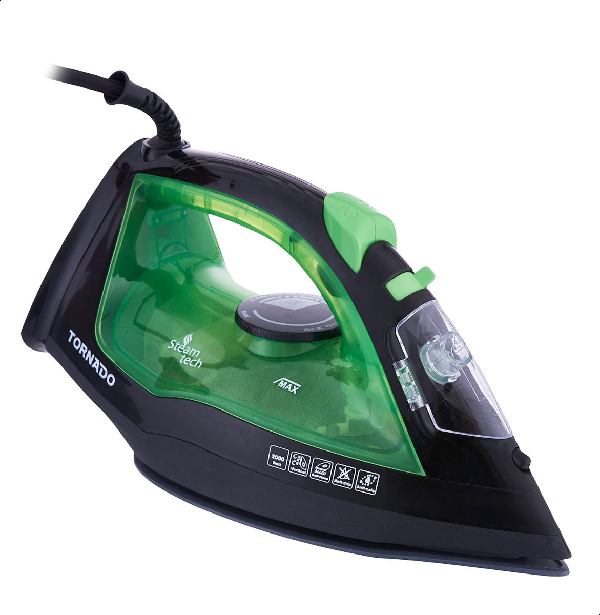 Tornado 2000 Watt Steam Iron - TST2000C